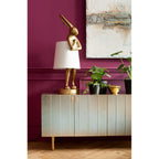 Table Lamp Animal Rabbit Gold/White 88