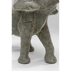Deco Figurine Walking Elephant Pearls Big
