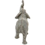 Deco Figurine Walking Elephant Pearls Big