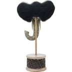 Deco Object Elephant Head Pearls 49cm