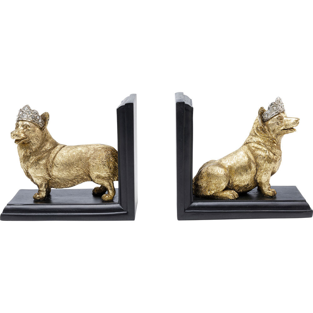 Bookend Royal Standing Corgi (2/Set)