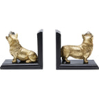 Bookend Royal Standing Corgi (2/Set)