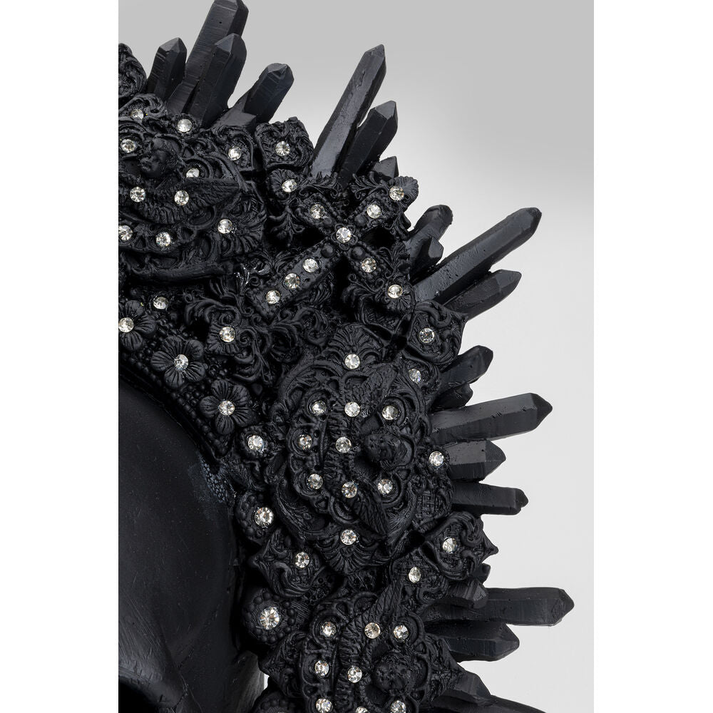 Deco Object King Skull Black 49cm