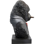 Deco Object Smoking Gorilla 48cm