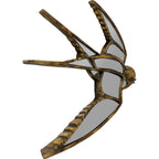 Wall deco Parrot Mirror 37x25cm