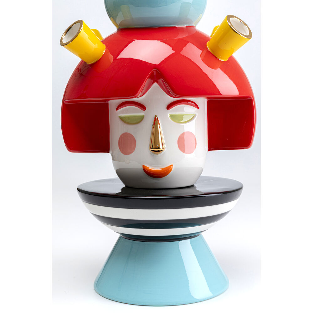Deco Vase Puppet Girl 36cm