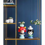 Deco Vase Puppet Boy 36cm