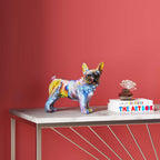 Deco Figurine Frenchie Colorful 24cm