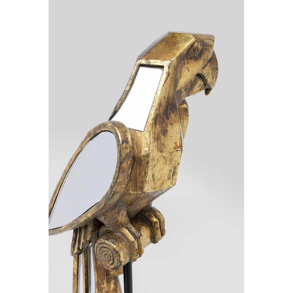 Deco Object Mirrored Parrot 53cm