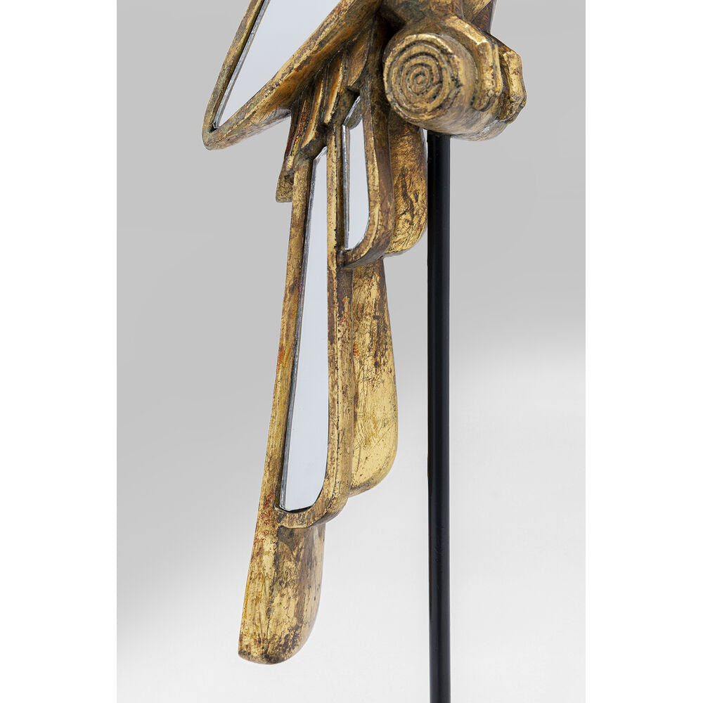 Deco Object Mirrored Parrot 53cm