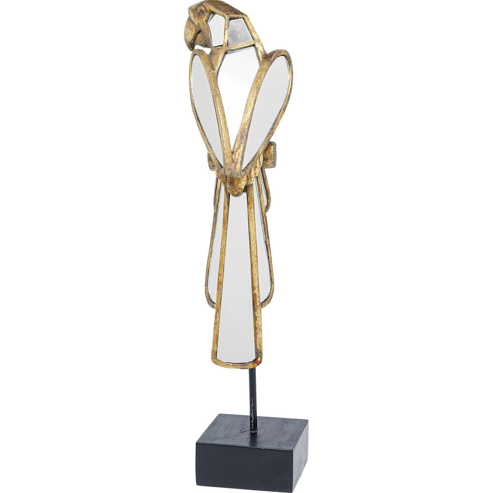 Deco Object Mirrored Parrot 53cm