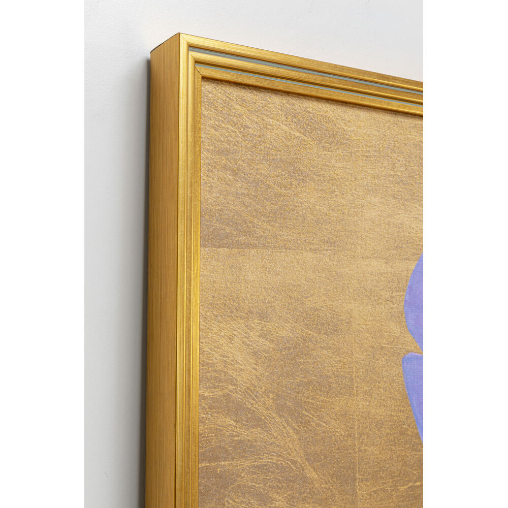 Framed Picture Violet 150x100cm