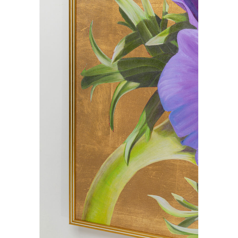 Framed Picture Violet 150x100cm