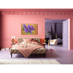 Framed Picture Violet 150x100cm