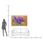 Framed Picture Violet 150x100cm