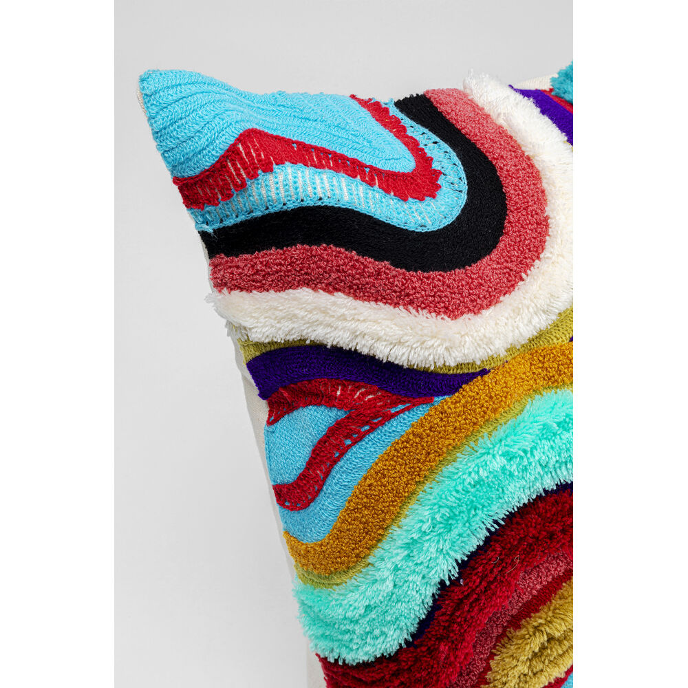 Cushion Waves Multi 45x45cm