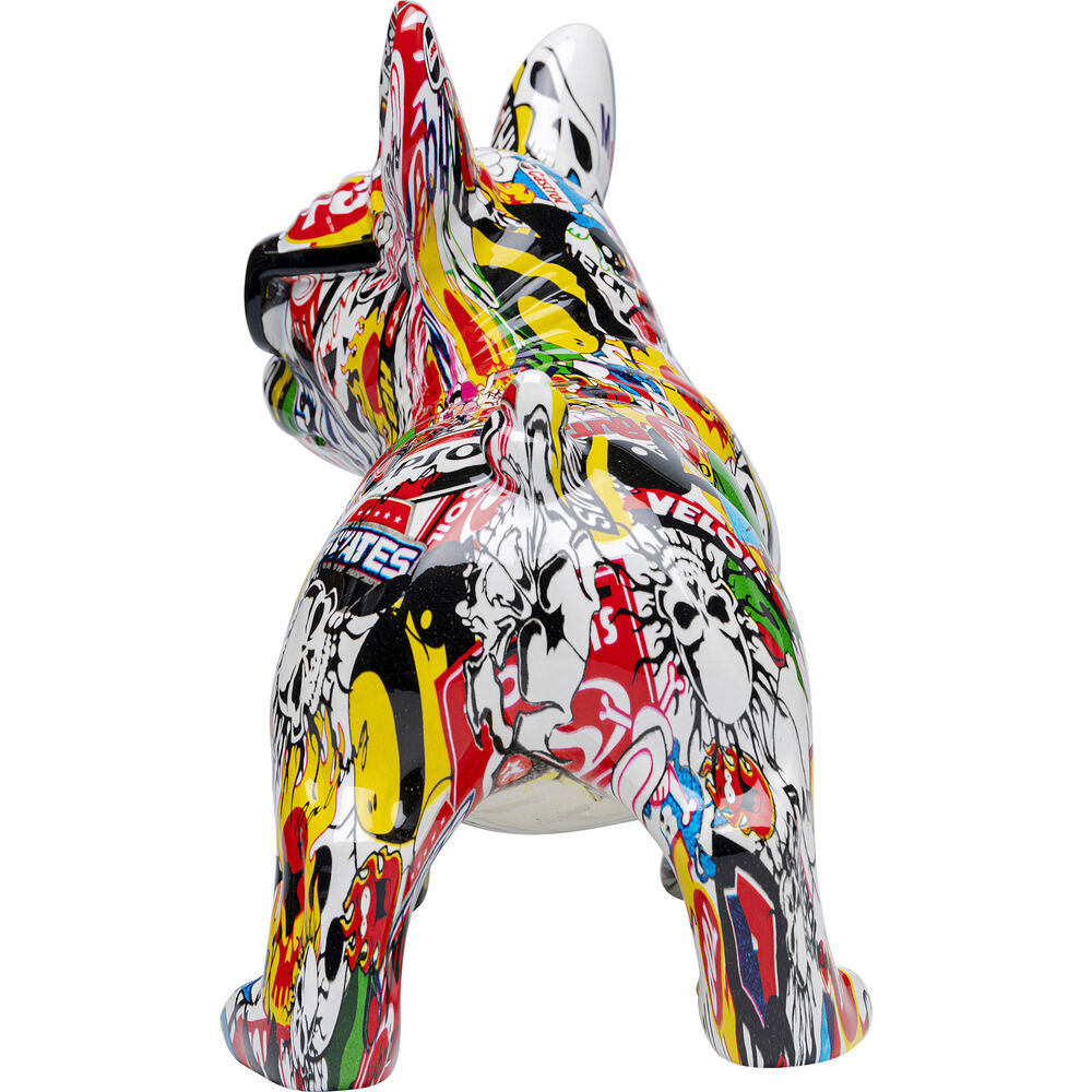 Deco Figurine Comic Dog Glasses 25cm