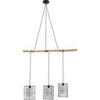 Pendant Lamp Three Grids 120cm