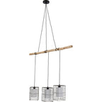Pendant Lamp Three Grids 120cm