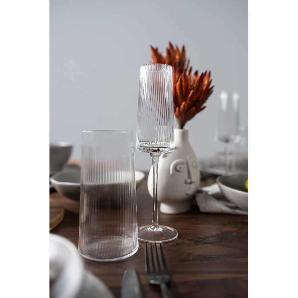 Champagne Glass Riffle (6/Set)