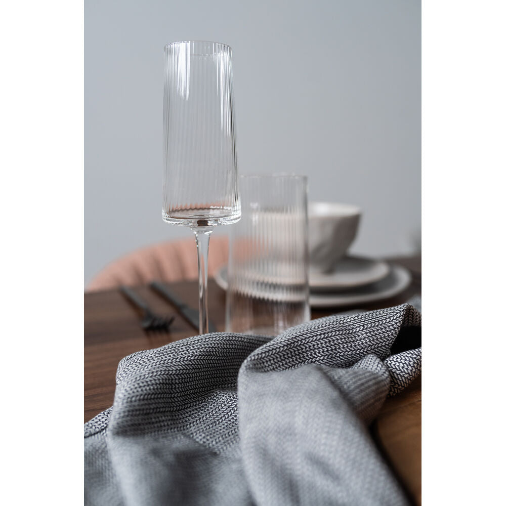 Champagne Glass Riffle (6/Set)