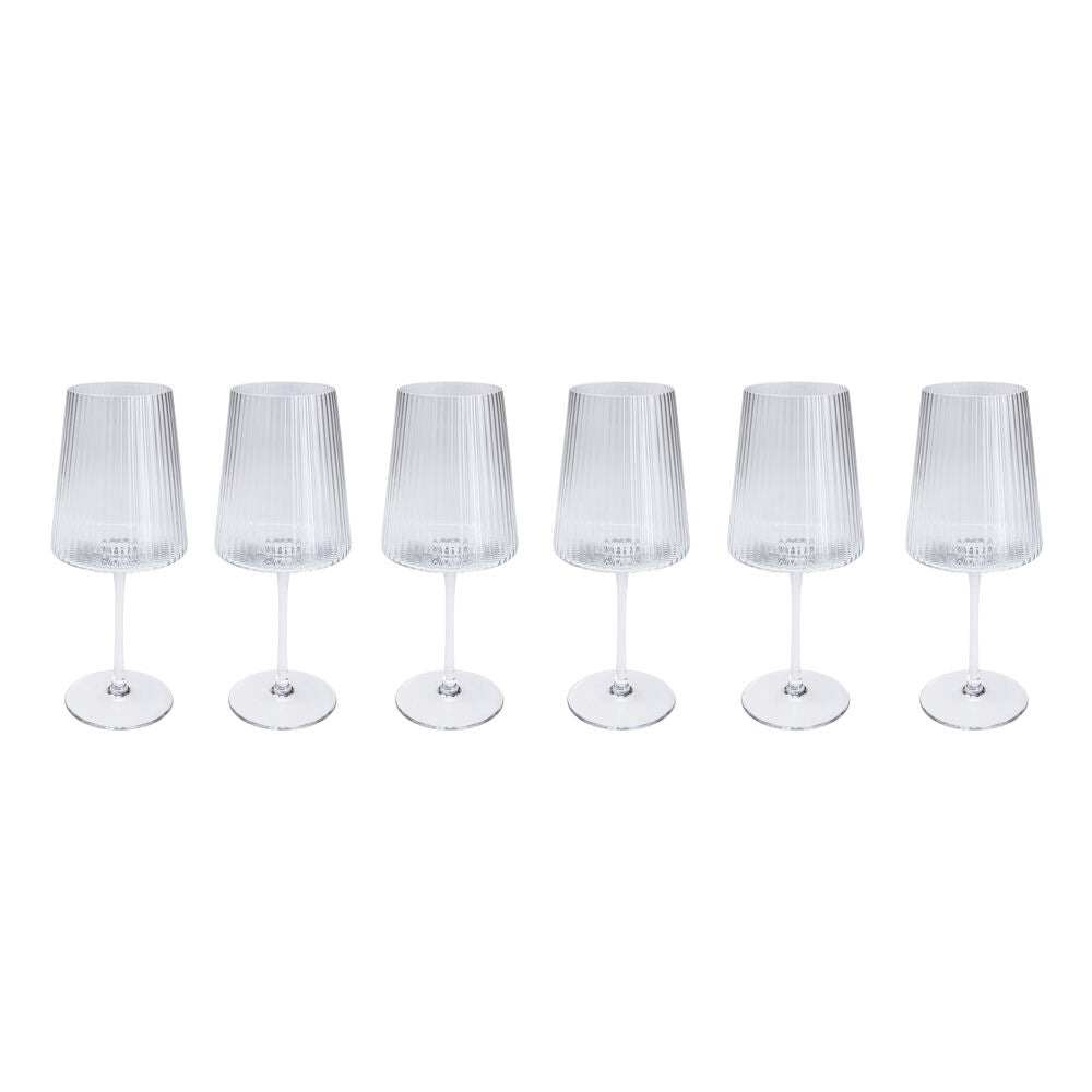 Wine Glass Riffle (6/Set)