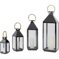 Lantern Giardino Black (4/Set)