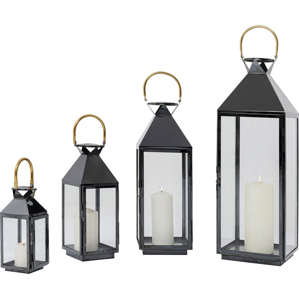Lantern Giardino Black (4/Set)