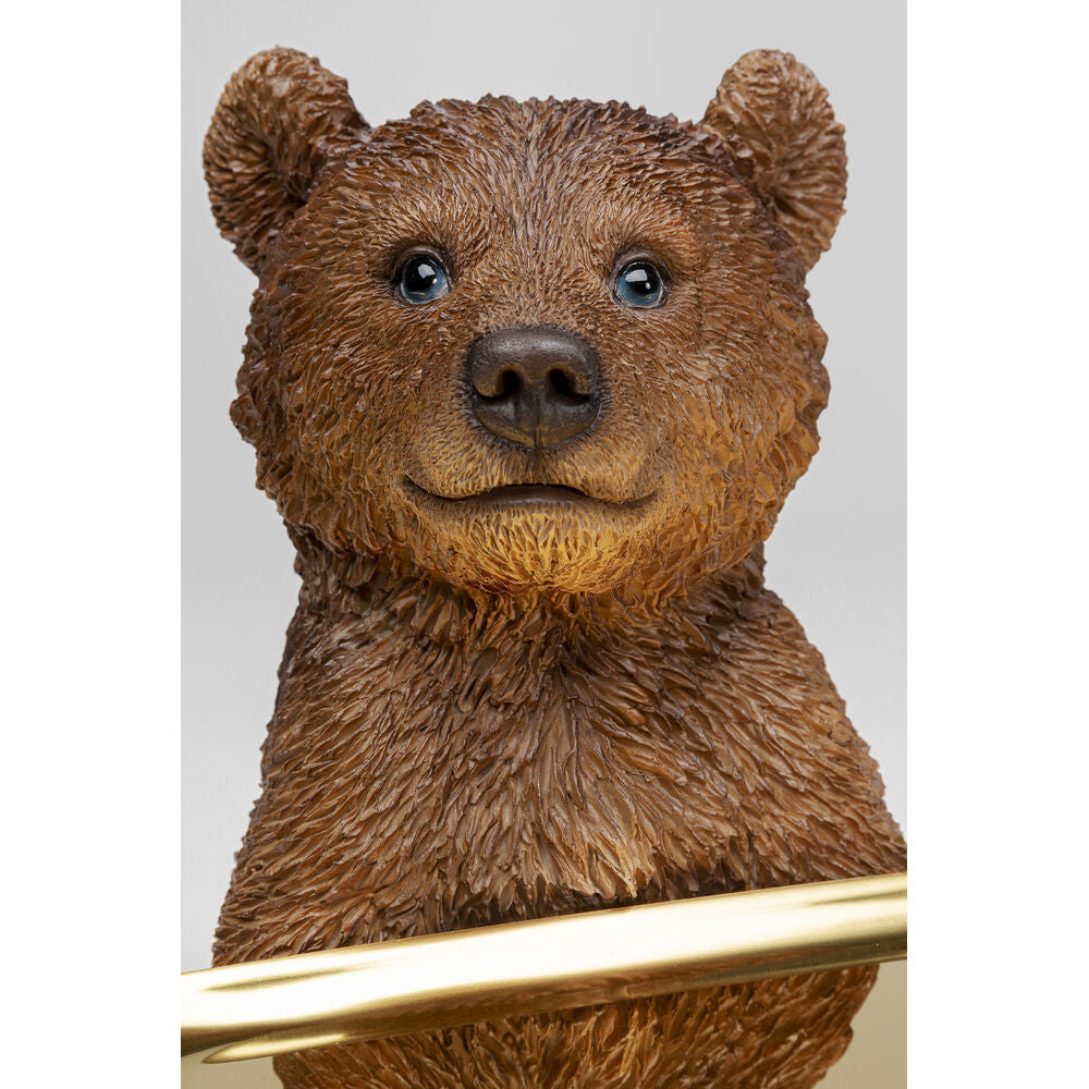 Deco Figurine Butler Standing Bear 35cm