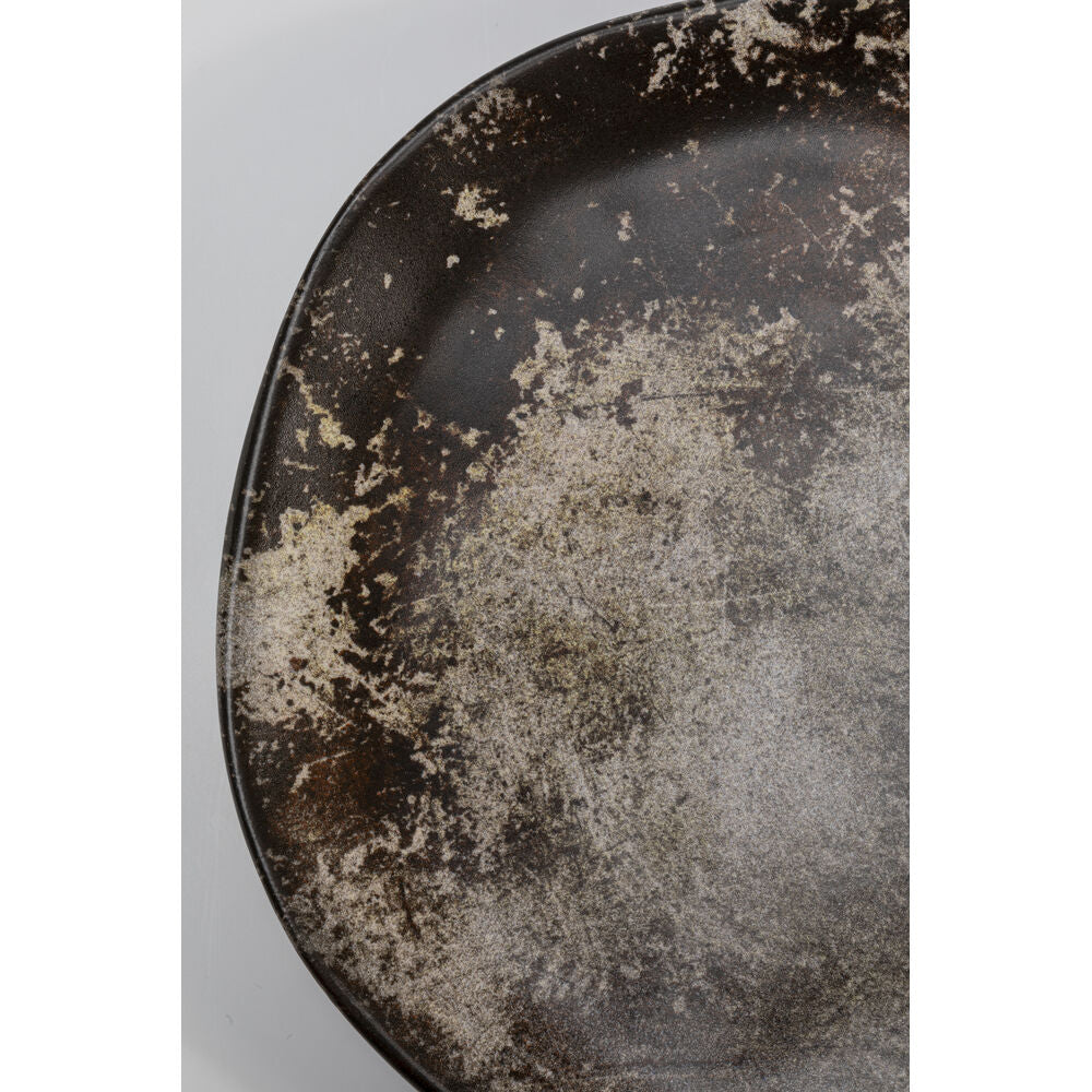 Plate Savannah Brown/Grey Matt 26cm (2/Set)
