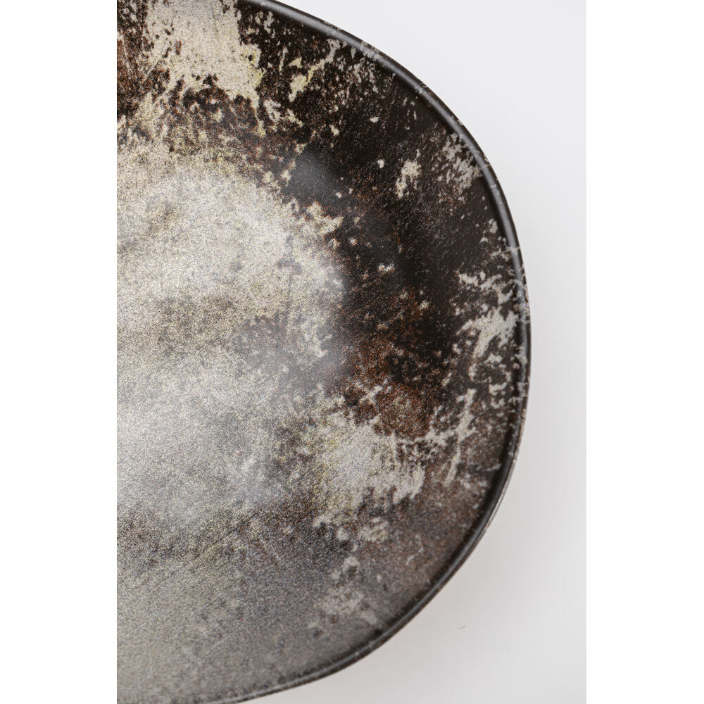 Plate Deep Savannah Brown/Grey Matt 20cm (2/Set)