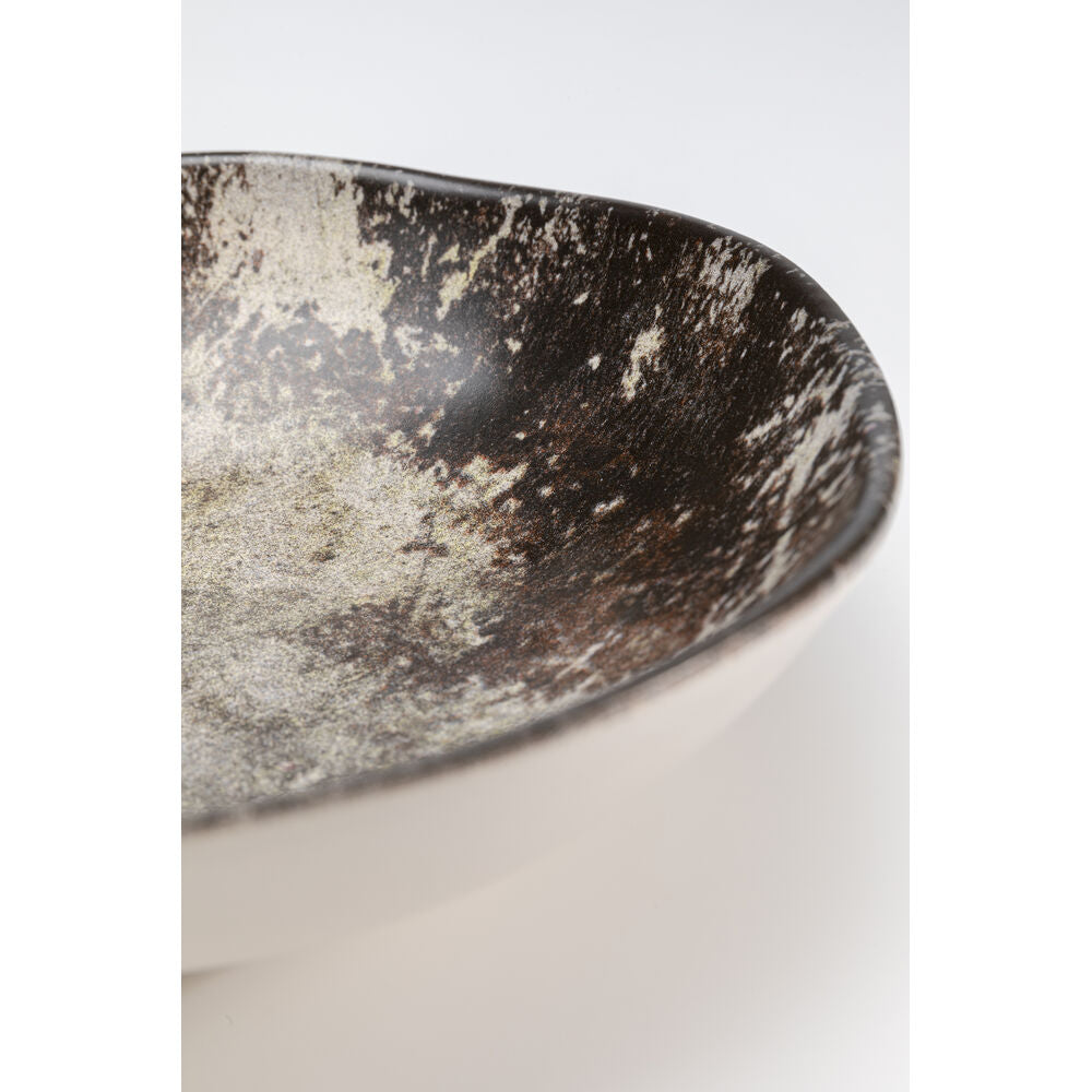 Plate Deep Savannah Brown/Grey Matt 20cm (2/Set)