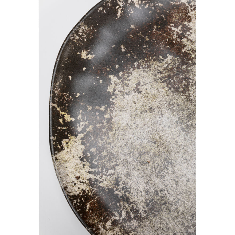 Plate Savannah Brown/Grey Matt 20cm (2/Set)