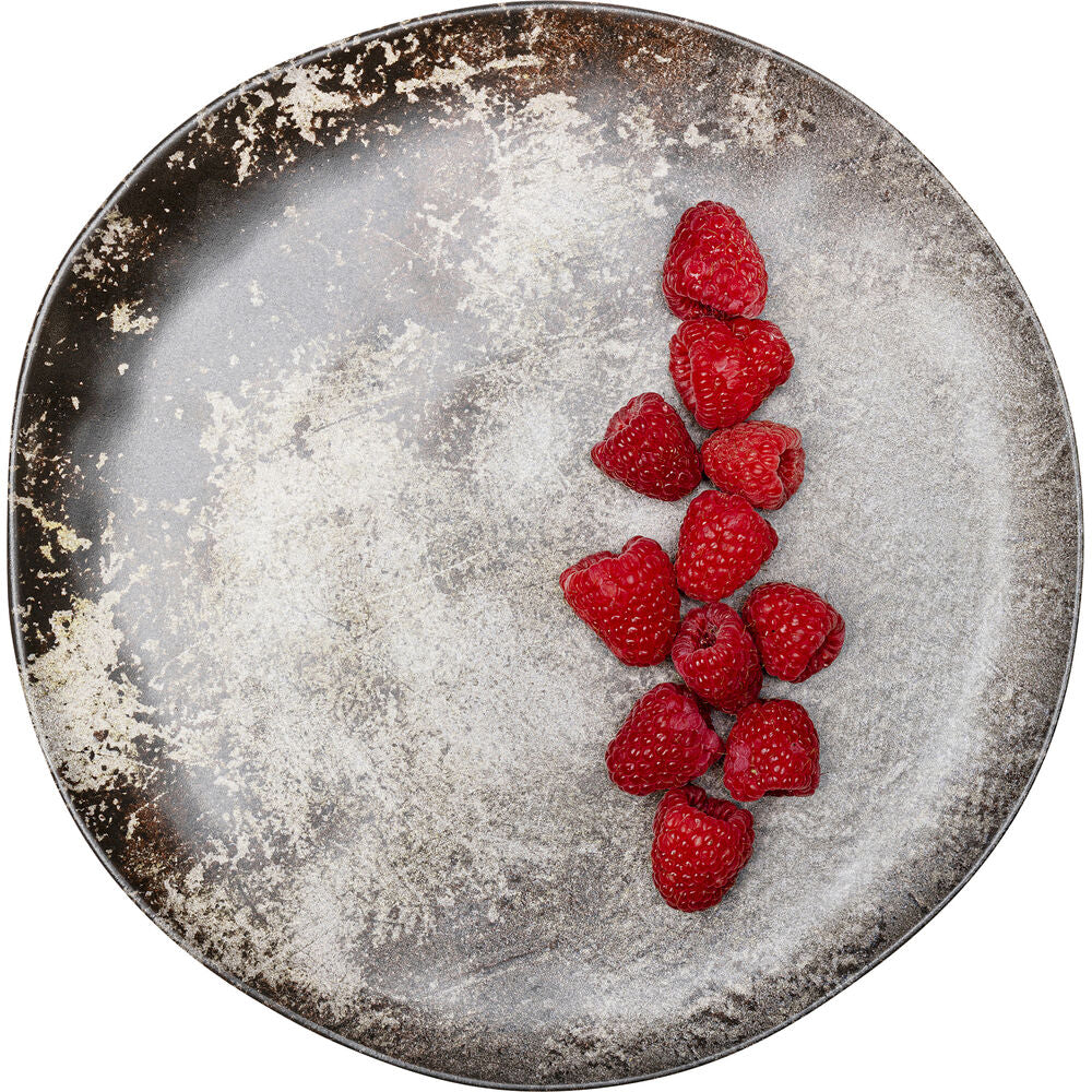 Plate Savannah Brown/Grey Matt 20cm (2/Set)