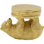 Coaster Playing Bear (4/Set)