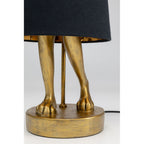 Table Lamp Animal Rabbit Gold/Black 68