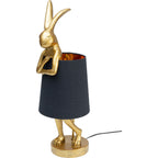 Table Lamp Animal Rabbit Gold/Black 68
