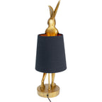 Table Lamp Animal Rabbit Gold/Black 68