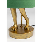 Table Lamp Animal Rabbit Gold/Green 68
