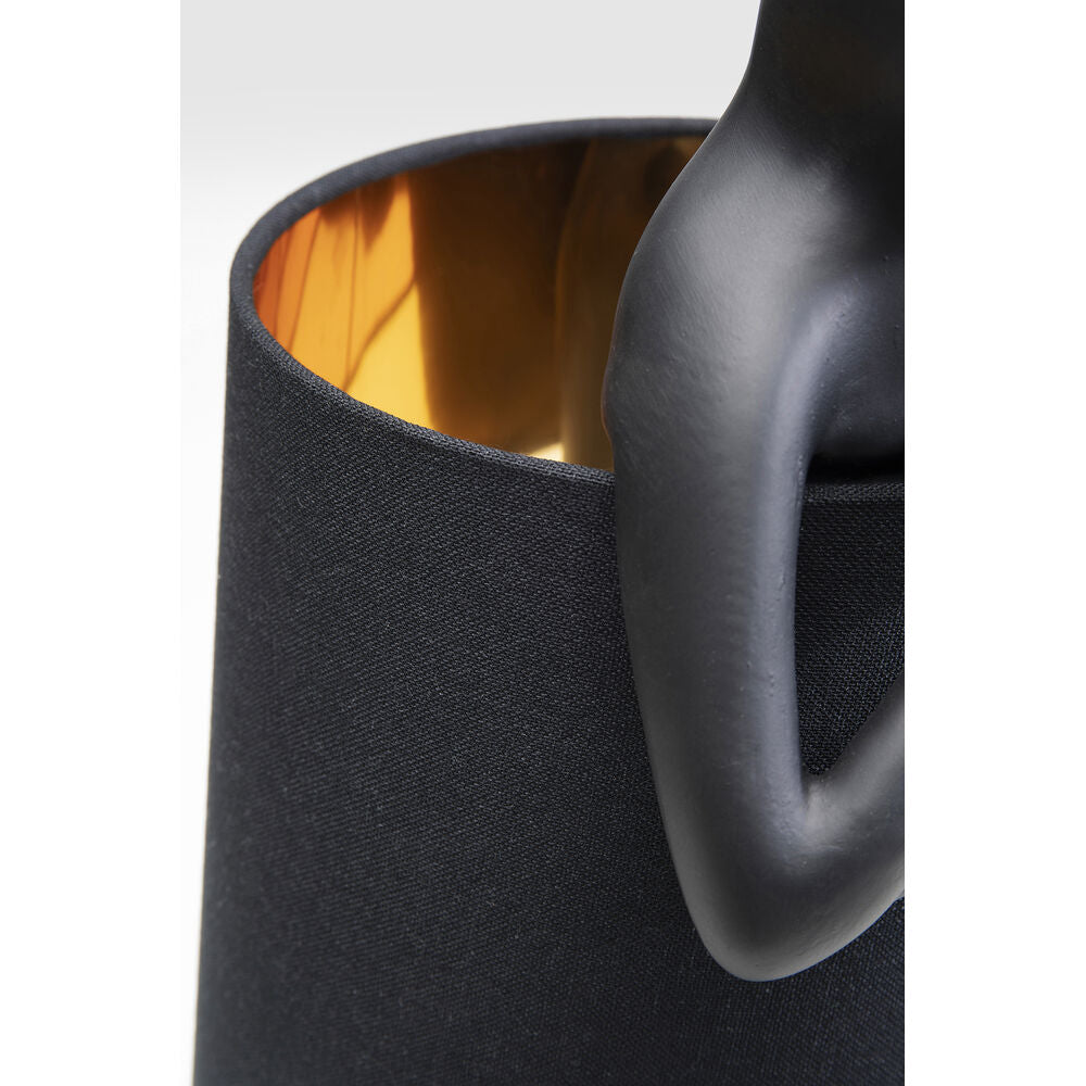 Table Lamp Animal Rabbit Matt Black 68