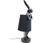 Table Lamp Animal Rabbit Matt Black 68