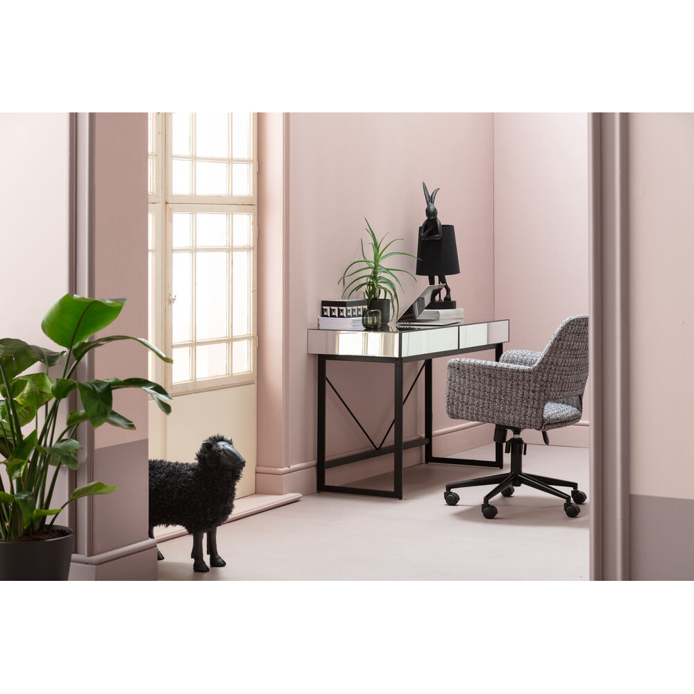Table Lamp Animal Rabbit Matt Black 68