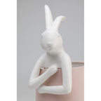 Table Lamp Animal Rabbit White/Rose 50cm