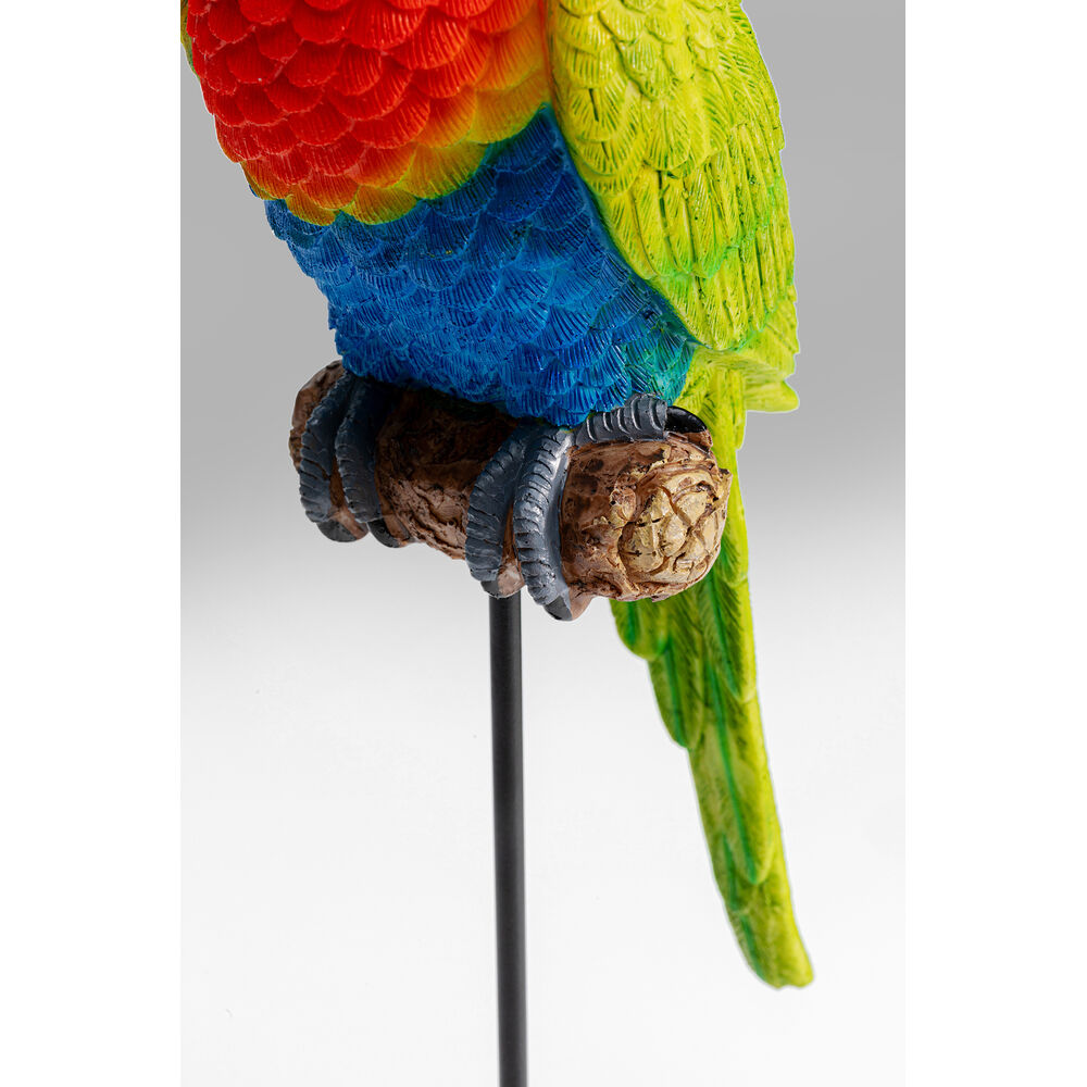 Deco Figurine Parrot Green 36cm
