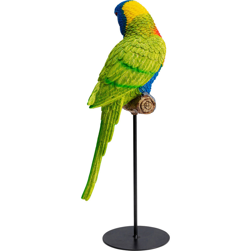Deco Figurine Parrot Green 36cm