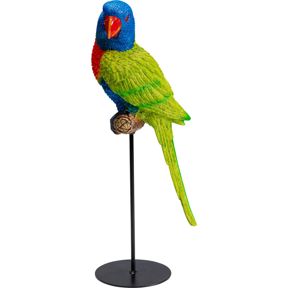 Deco Figurine Parrot Green 36cm