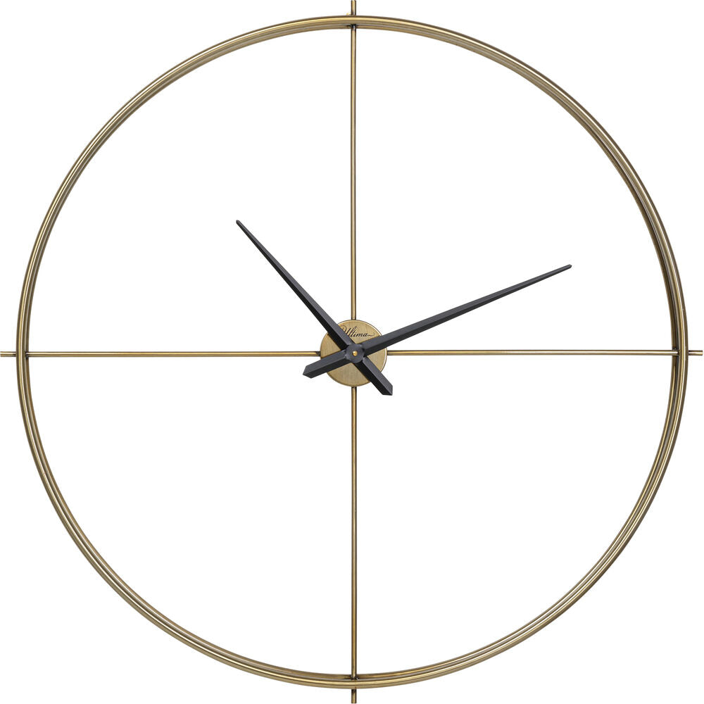 Wall Clock Simple Pure Brass Ø95cm