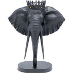 Deco Object Elephant Royal Black
