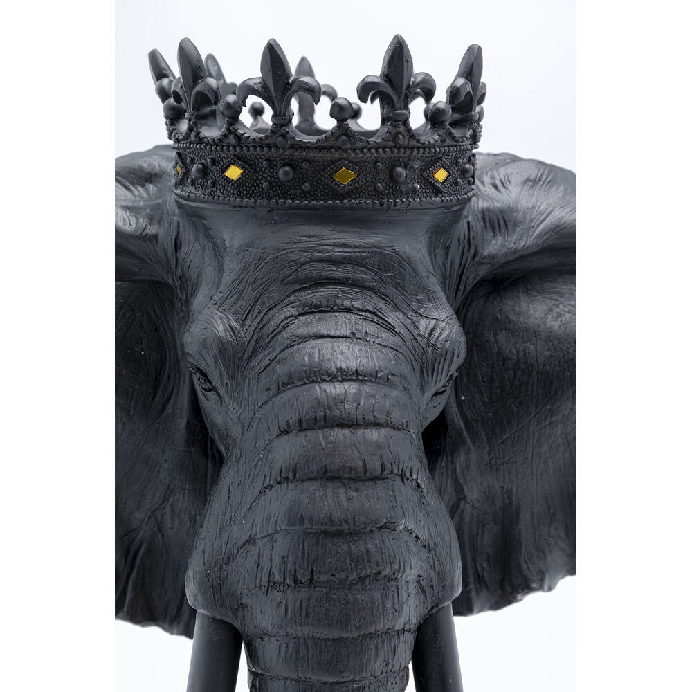 Deco Object Elephant Royal Black
