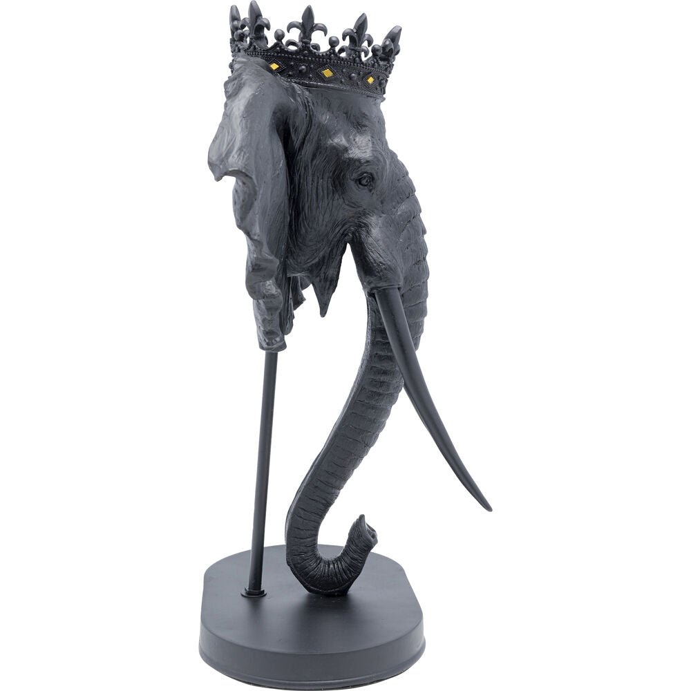 Deco Object Elephant Royal Black